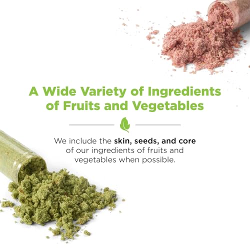 Balance of Nature Whole Health System - Whole Food Fruits & Veggies and Fiber & Spice Supplements - 30 Servings Each
