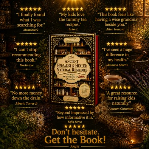 The Ancient Herbalist & Healer Natural Remedies. 4 Books in 1 The Mega Apothecary Encyclopedia: 500+ Remedies for Daily Wellness, Beauty, Hormonal ... Home, Inspired by Natural Health Teachings