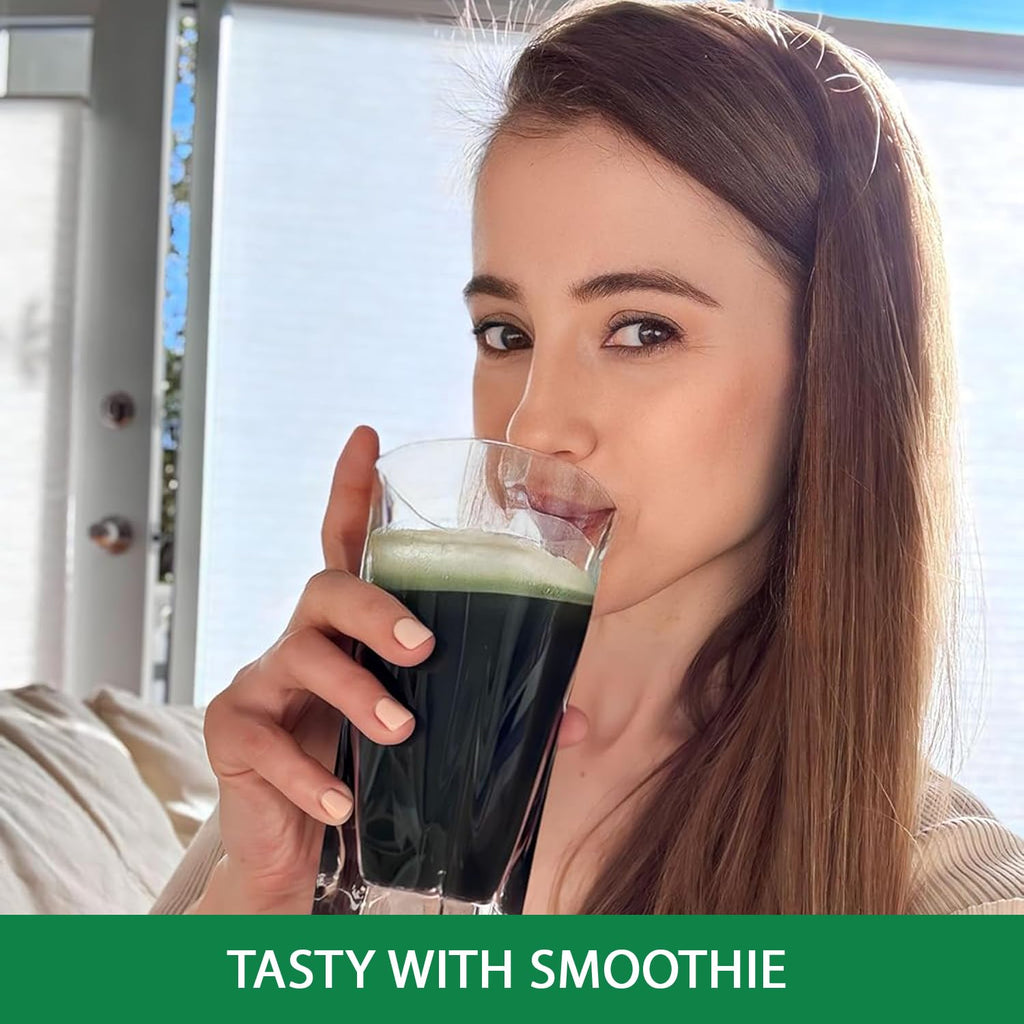 Kate Naturals Organic Spirulina Powder for Immune Support and Antioxidants. Nutrient Dense Superfood Supplement (USDA Certified, Non-GMO, Gluten- Free)