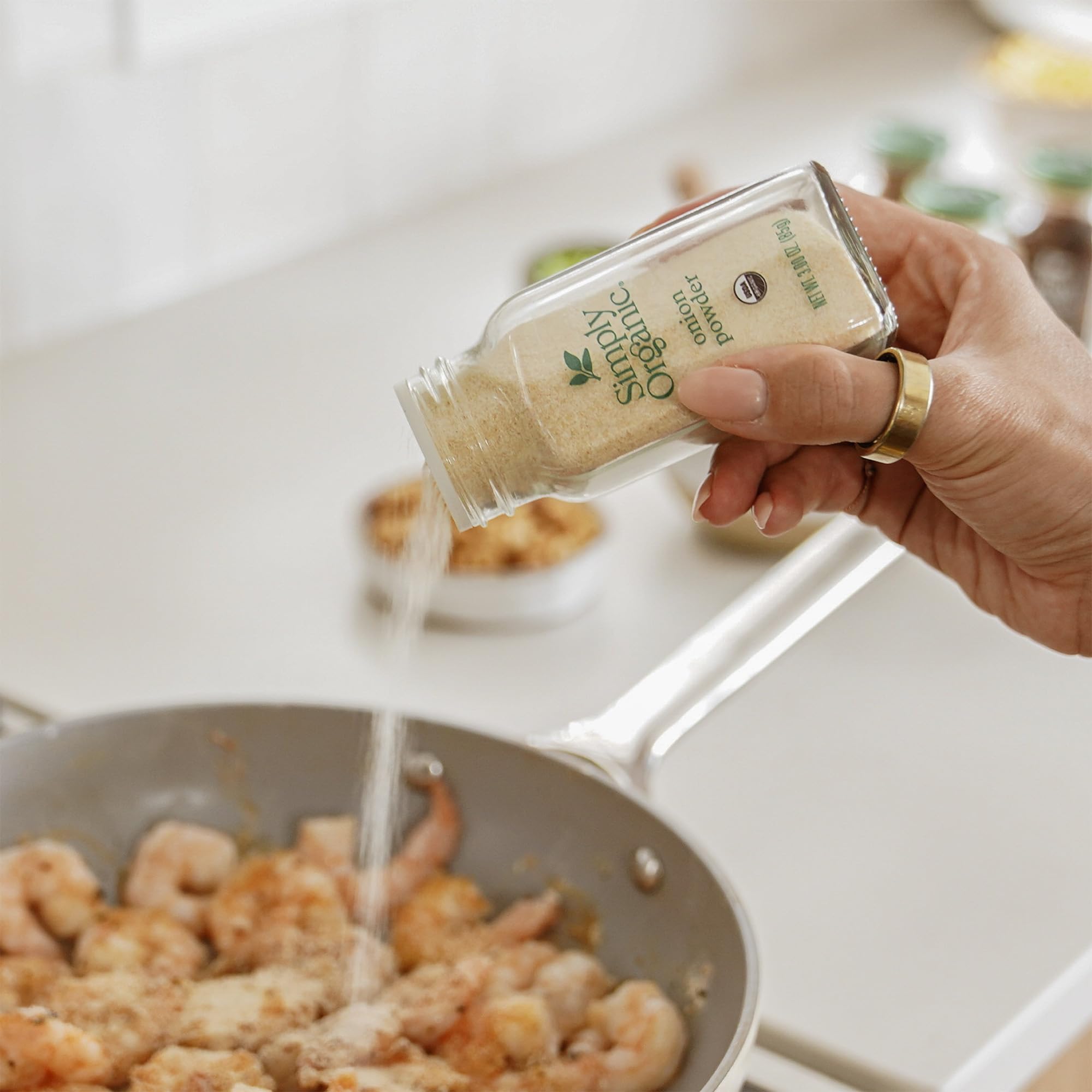 Simply Organic White Onion Powder,