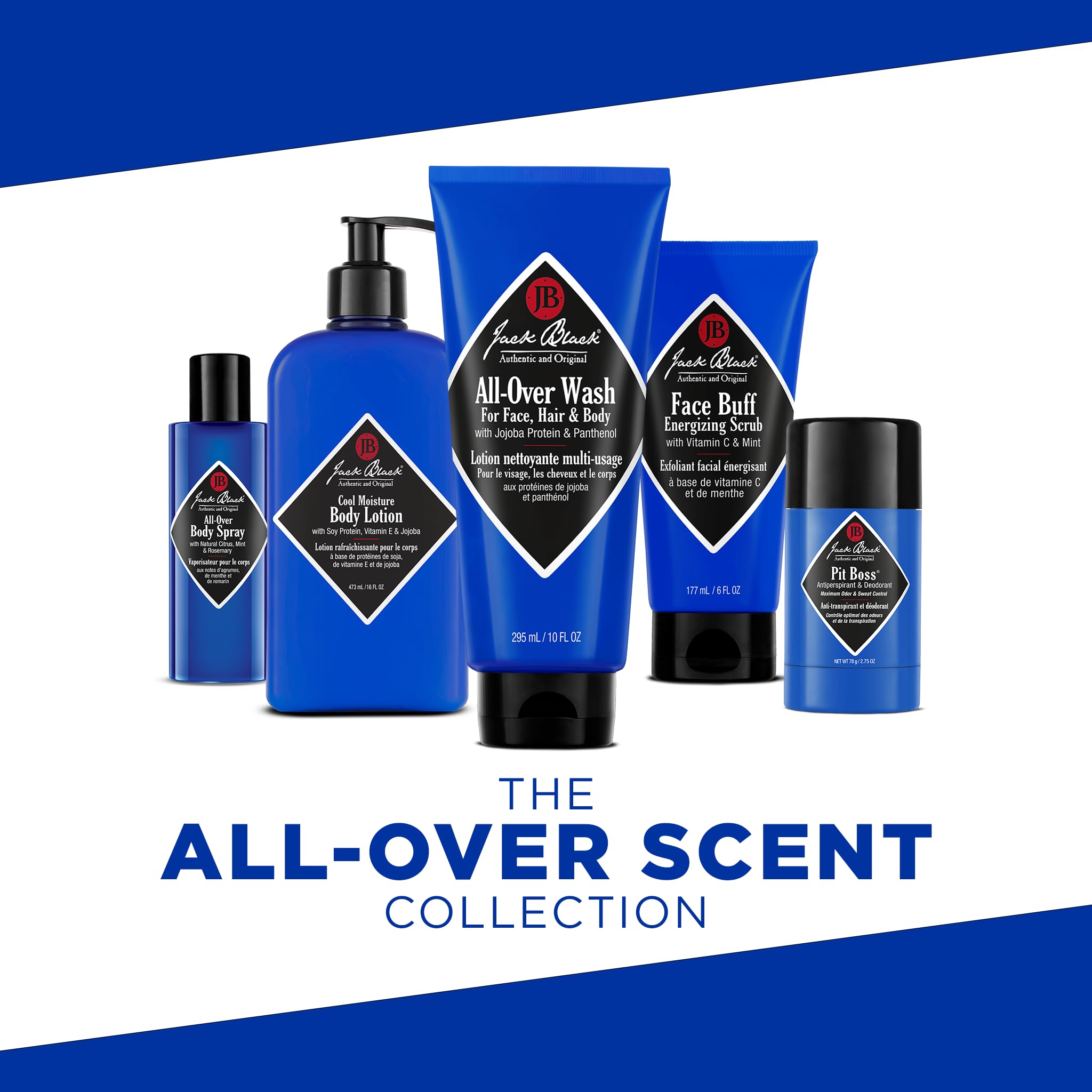 Jack Black Pit Boss Antiperspirant & Deodorant Men - 2.75 oz - Mens Deodorant for Sensitive Skin