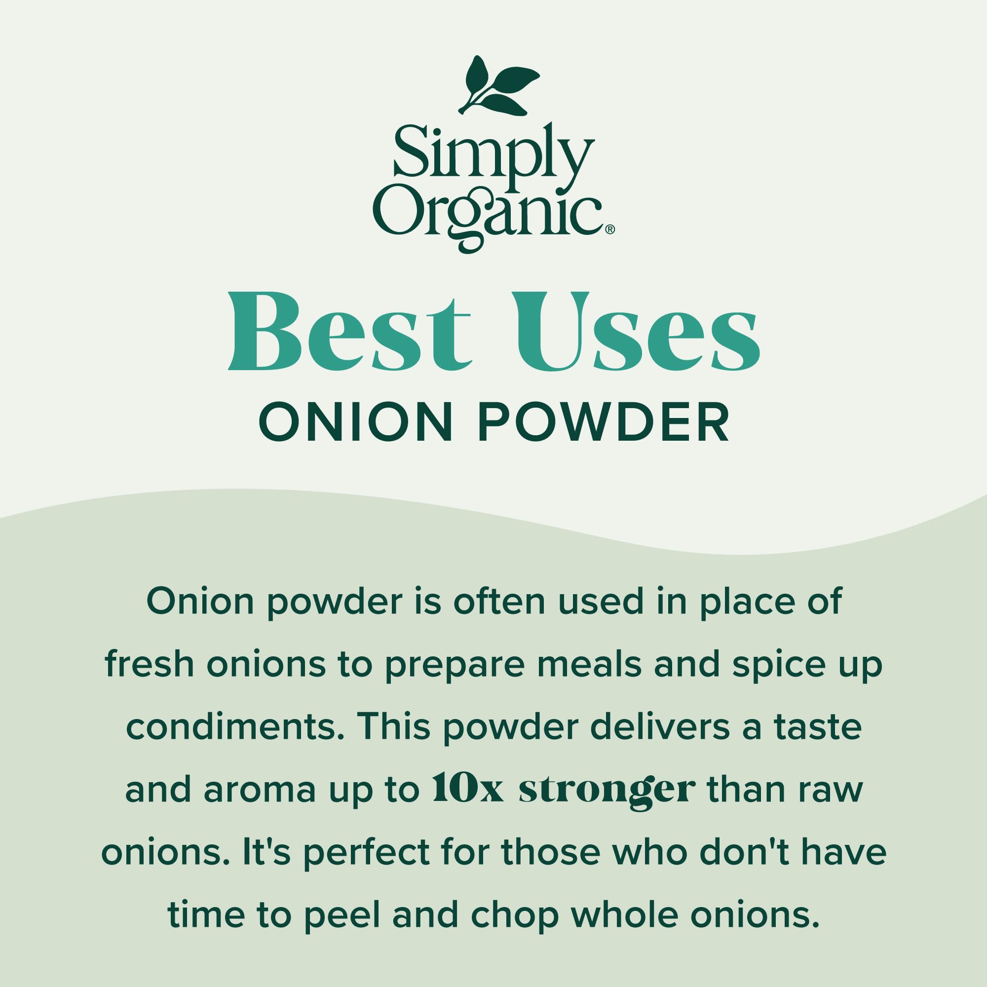Simply Organic White Onion Powder,