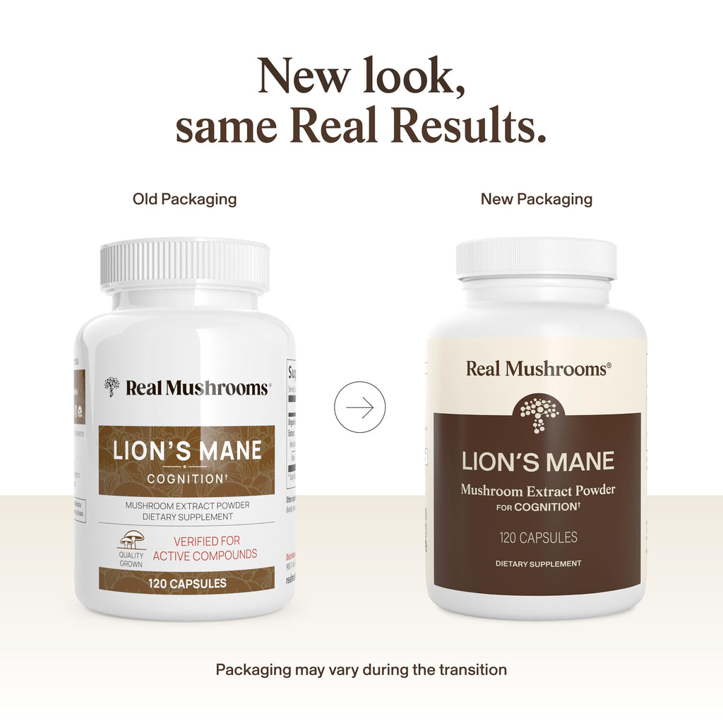 Real Mushrooms Lions Mane Capsules