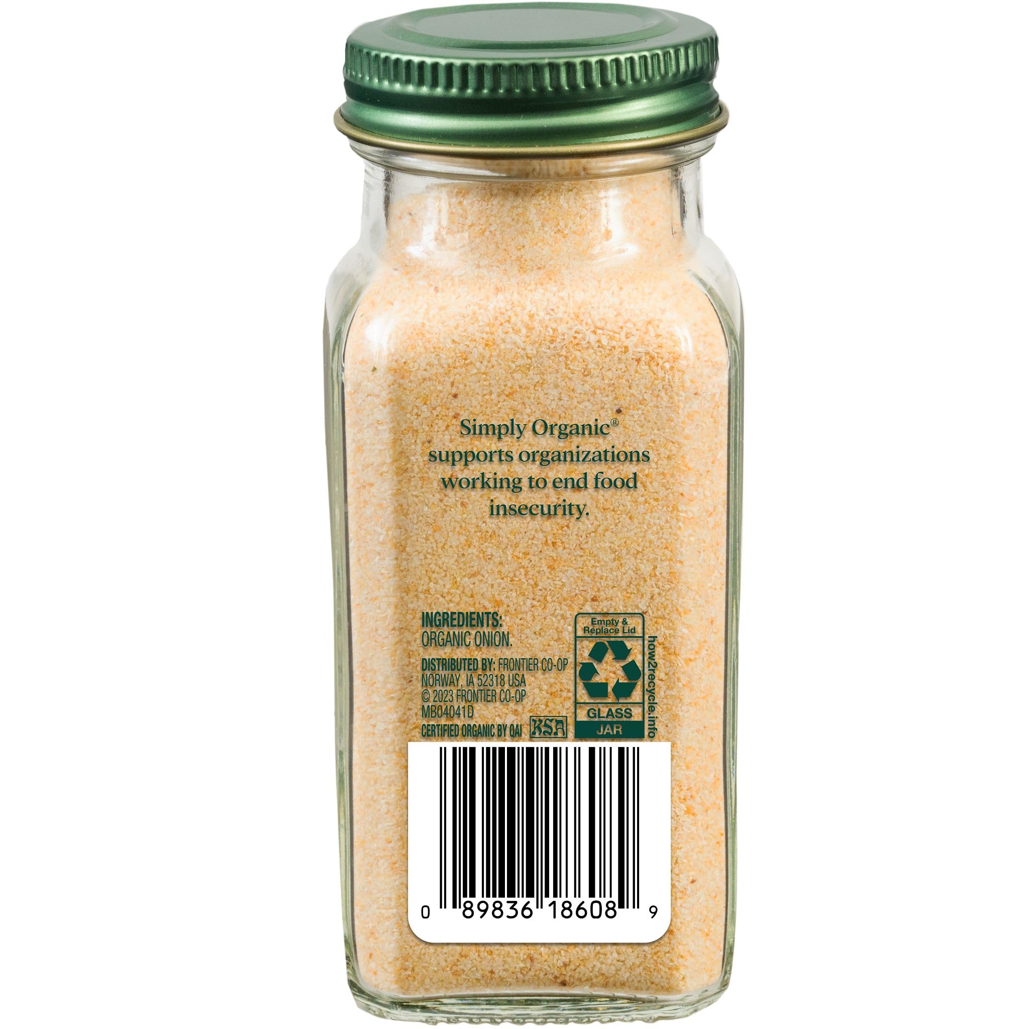 Simply Organic White Onion Powder,