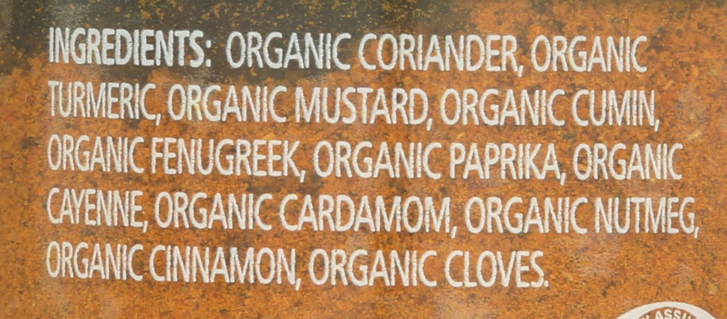 Simply Organic Curry Powder Certified Organic