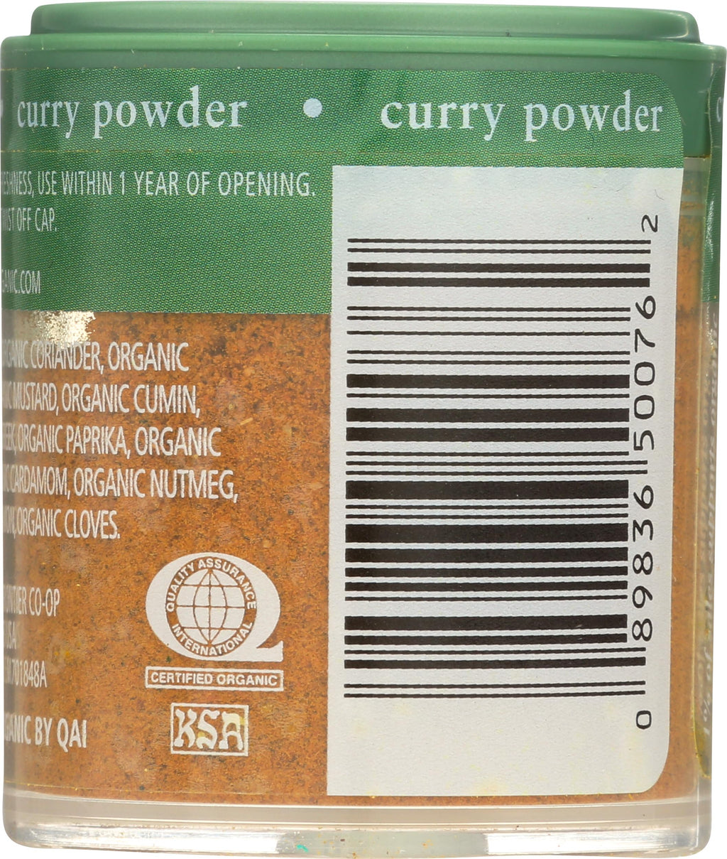 Simply Organic Curry Powder Certified Organic