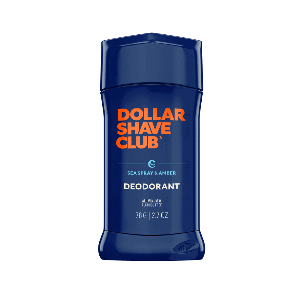 Dollar Shave Club Deodorant Sea Spray & Amber Scent Aluminum-Free 24-Hour Protection