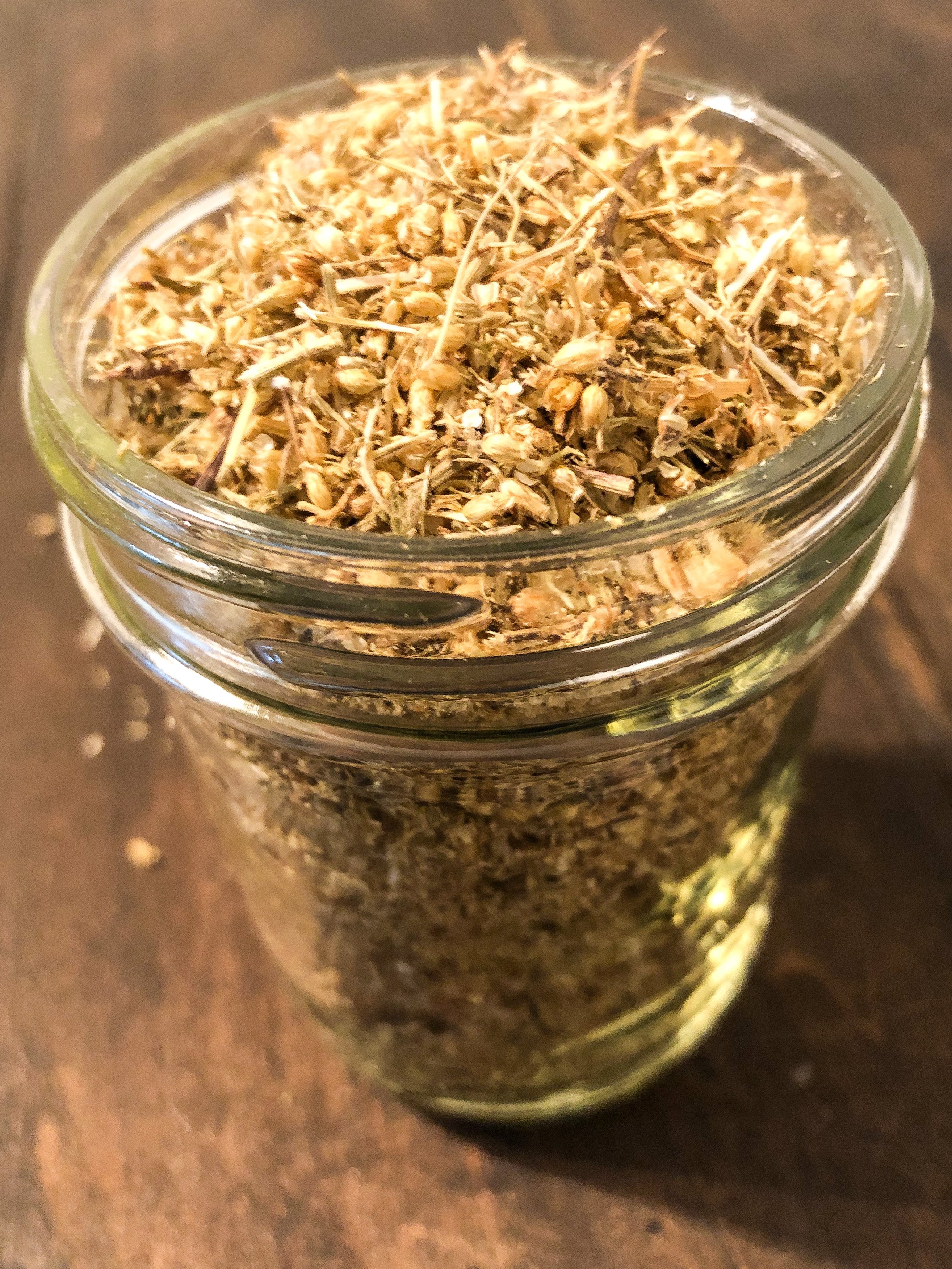 Dried Herbs Small Jars